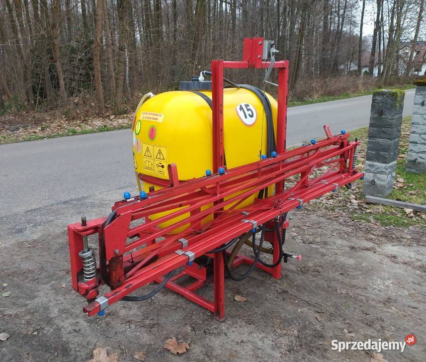 Opryskiwacz Biardzki NOWY 400l lance 12m mało nieuszkodzony Dąbrowa Tarnowska