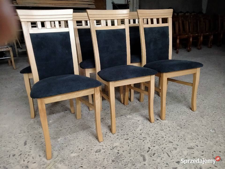 Nowoczesne krzesła bukowe Krzesła Różyny sprzedam