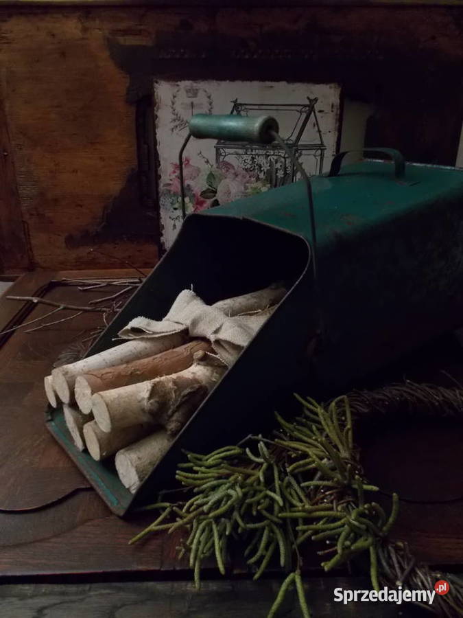 Piękna Stara Rdzawa WęglarkaOryginalna Szczecin