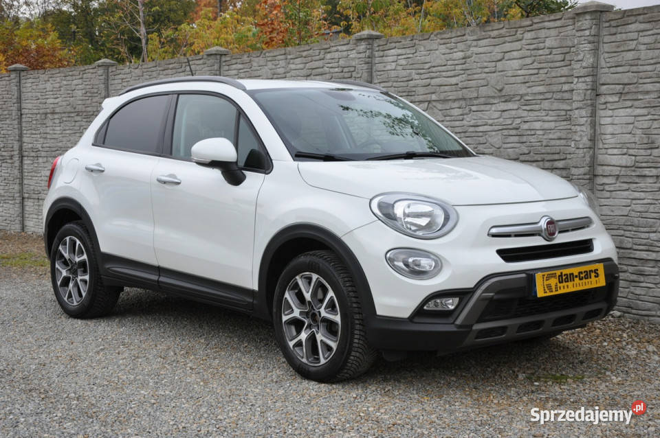 Fiat 500x 14T 140 City Cross automat Navi Grzane biały Dąbrowa Górnicza