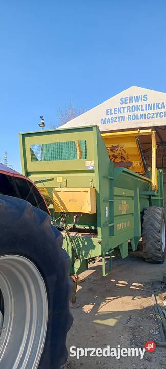 Rozrzutnik obornika 10T Z gilotyną Wągrowiec