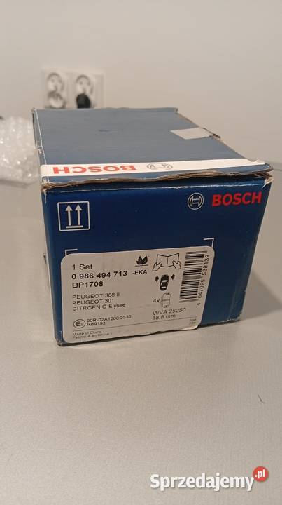 KLOCKI HAMULCOWE PRZÓD CITROEN C4 PICASSO Nałęczów