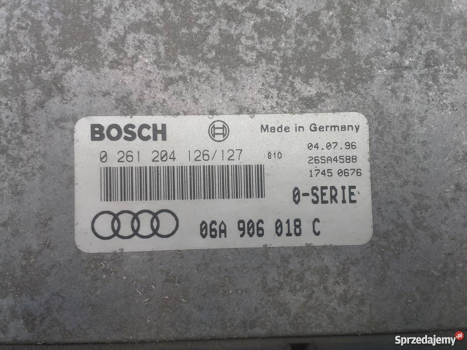 Audi A3 8L 18 ZESTAW startowy 06A906018C Silniki i osprzęt Dębno