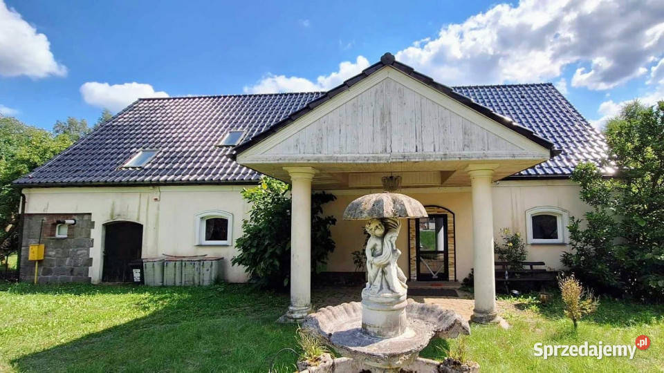 sprzedaży domu wolnostojącego 300m2 Toporzyk 46200m2 Domy