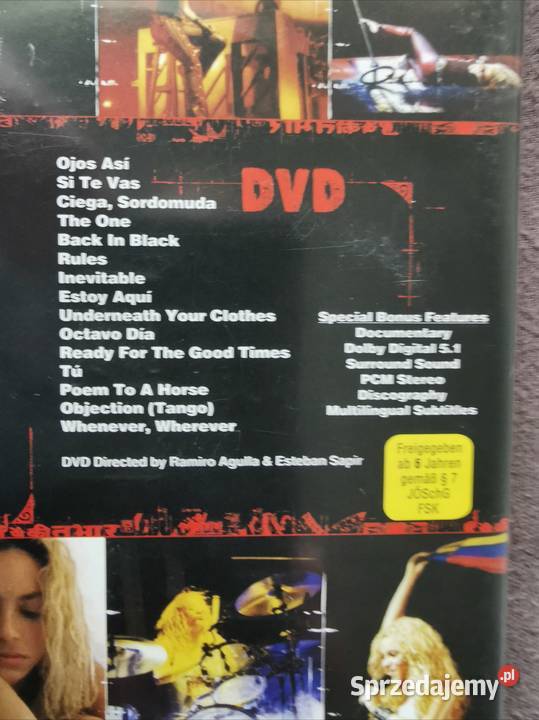 Shakira Live off The Record DVDCD Super stan