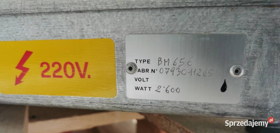 Bemar grzewczy elektryczny nastawny HKU Słupia Kapitulna
