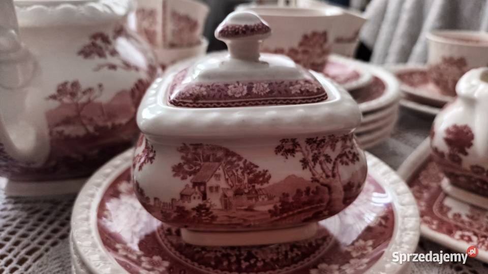 Serwis kawowy VileroyBoch Rusticana Porcelana i szkło Tarnowskie Góry
