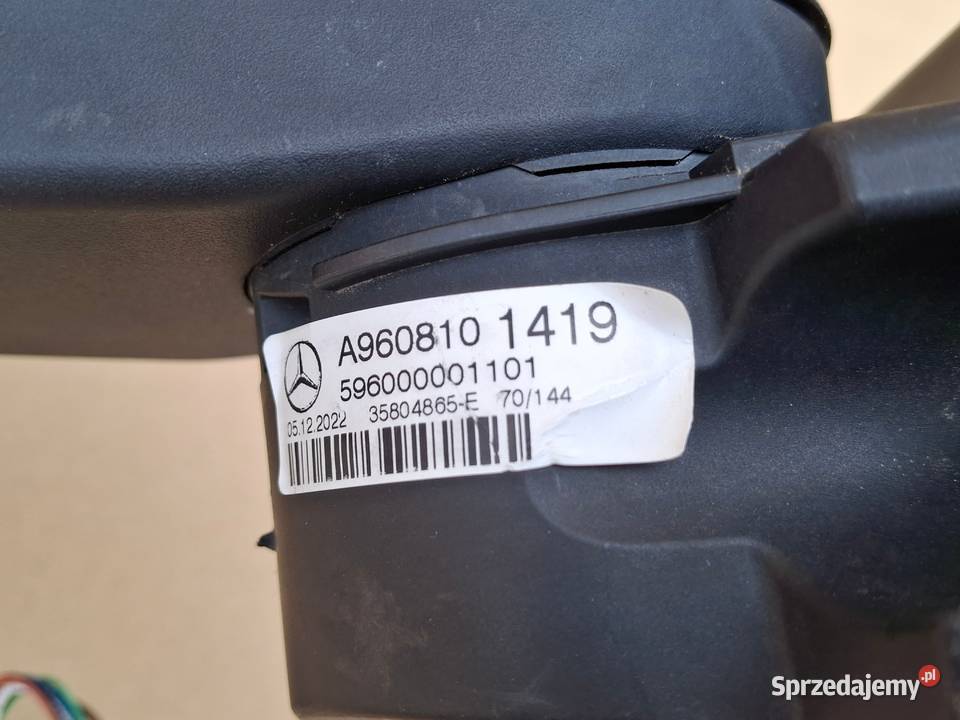 MERCEDES ACTROS MP4 AROCS ANTOS LUSTERKO Bieleń sprzedam
