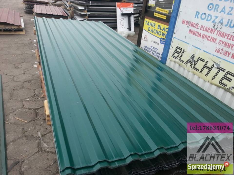 Trapez na dach 2 gatunek wiata hala garaż Dąbrowa Tarnowska sprzedam