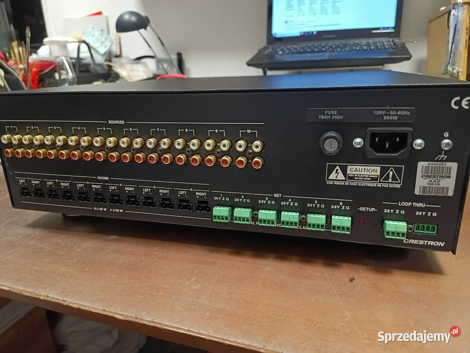 wzmacniaczstrefa Crestron Adagio Audio Expander Warszawa