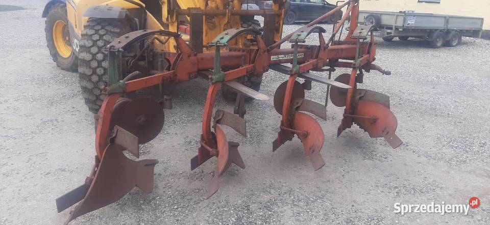 Pług kverneland kwadrat rama 4 skiby Nowa Karczma