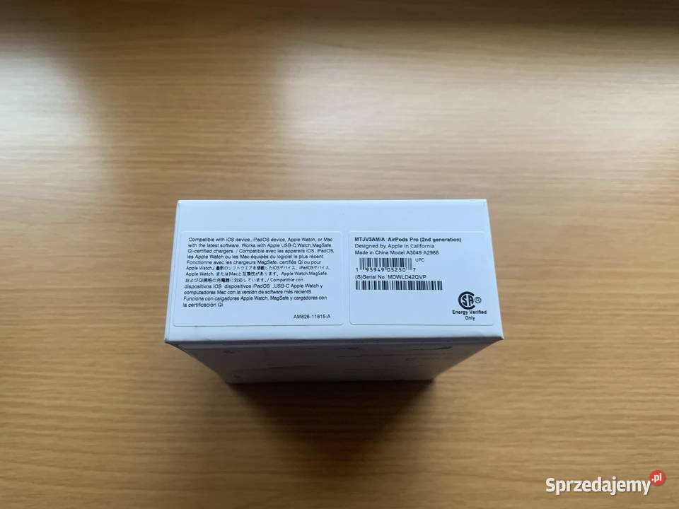 Używane słuchawki Apple AirPods Pro 2 USB C sprzedam