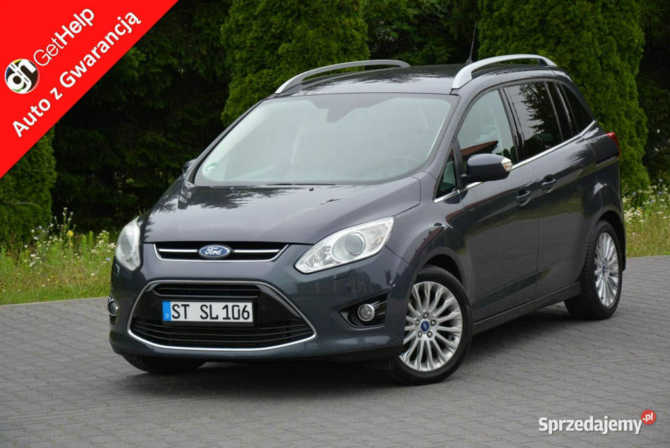 Ford Grand C biXenon Navi Skóry elKlapa Sony immobilizer mazowieckie Ostrów Mazowiecka sprzedam
