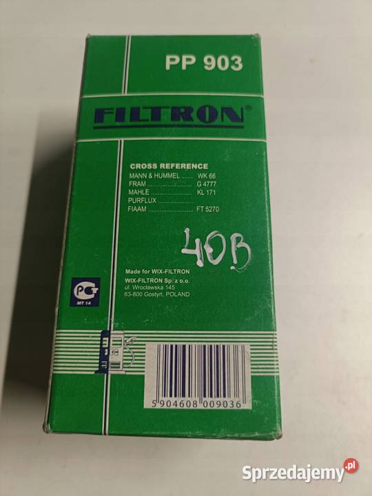 FILTR PALIWA Bmw Ford Infiniti Isuzu Jaguar Rudka sprzedam