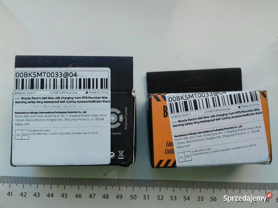 Elektryczny dzwonek rowerowy i alarm na Części i akcesoria Bydgoszcz