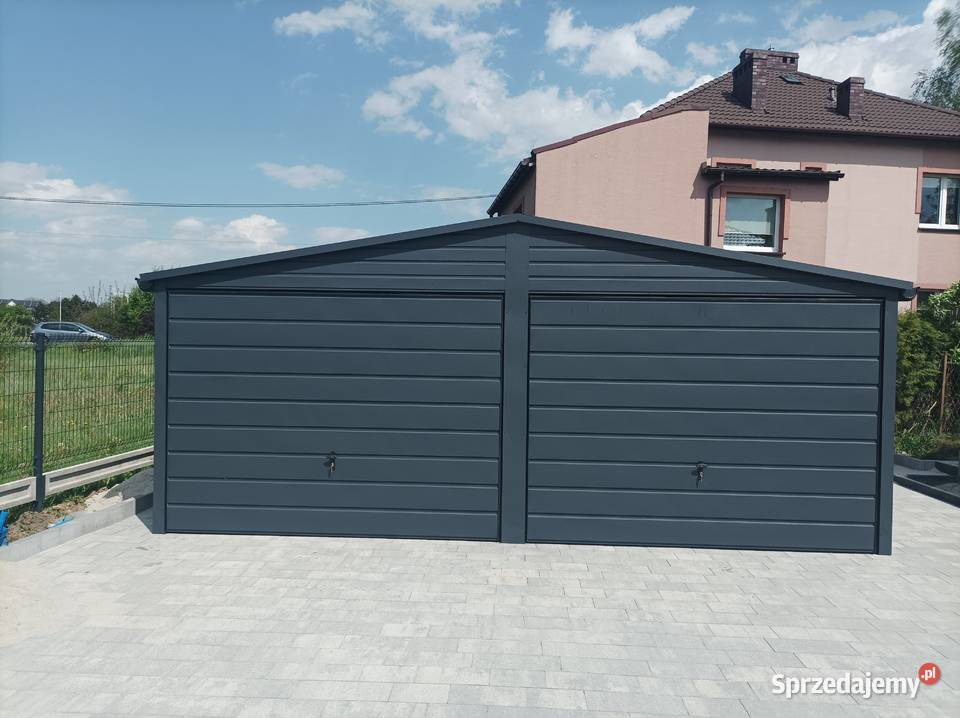 Garaż blaszany 6x5 profil zamknięty 30m2