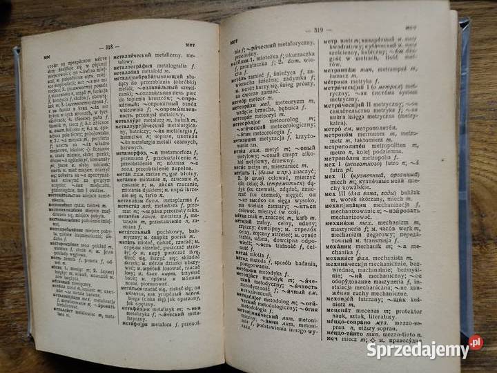 Słownik rosyjskopolski Książka i Wiedza rosyjski
