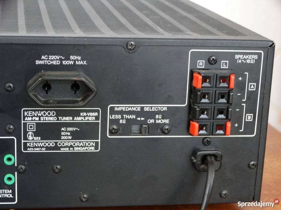Amplituner z korektorem Kenwood KRV80R Vintage Jasło