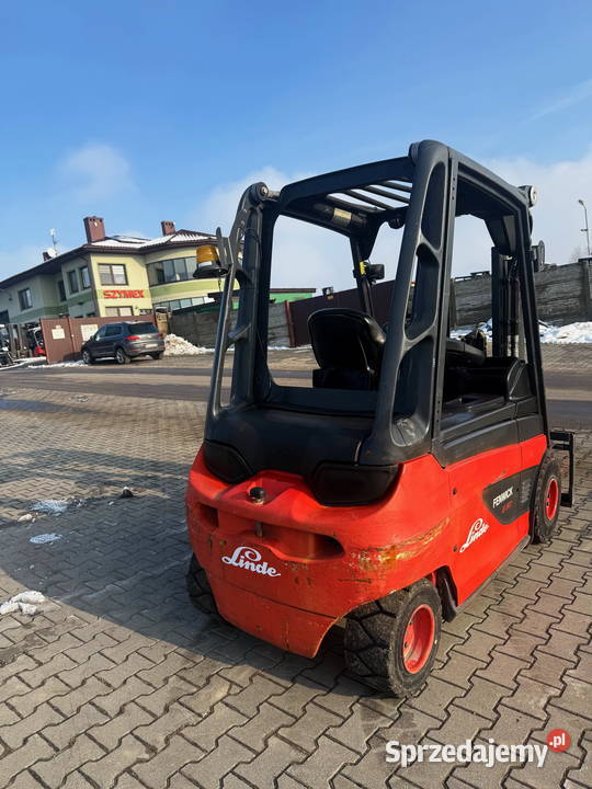 wózek widłowy elektryczny LINDE E30 wolny skok elektryczny Działoszyn