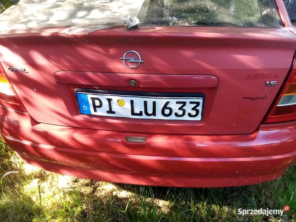 Opel Astra g 3d 5d Klapa tył Y547 łódzkie Piotrów sprzedam