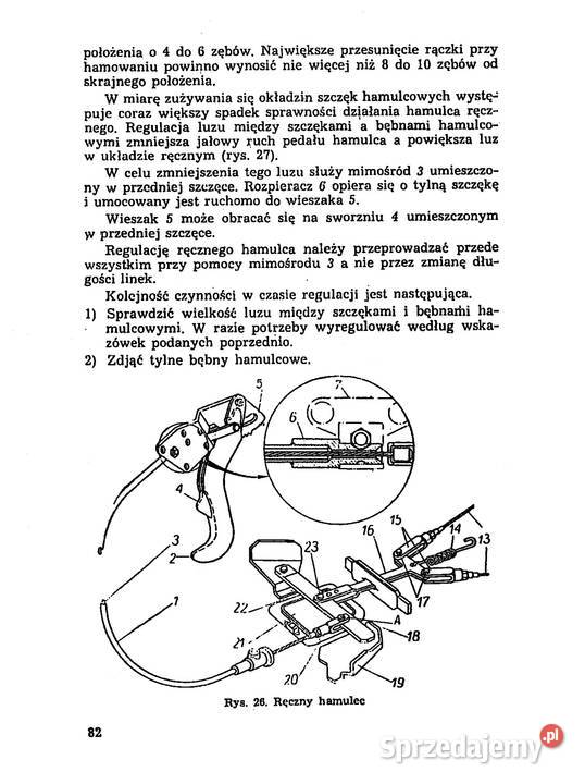 Instrukcja obsługi Warszawa m 20 garbus