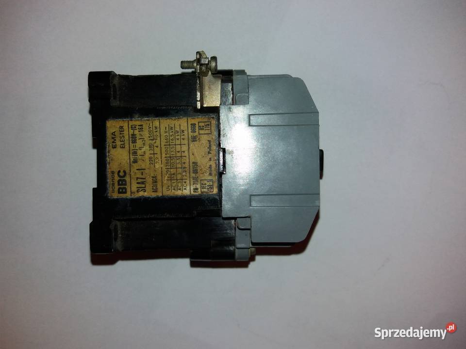 Stycznik SLA7I 16A cewka 380V 50Hz Częstochowa