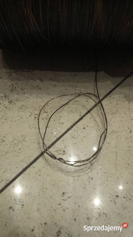 Drut Miedziany Srebrzony Srebrzanka fi 08 mm 5m Warszawa