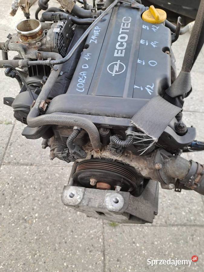 Opel Astra Corsa Meriva 14 16V silnik kompletny osobowe Motoryzacja Jastrzębie-Zdrój