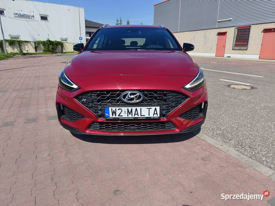 Hyundai i30 NLine 15 TGDI MHEV 160 7DCT Salon Ząbki