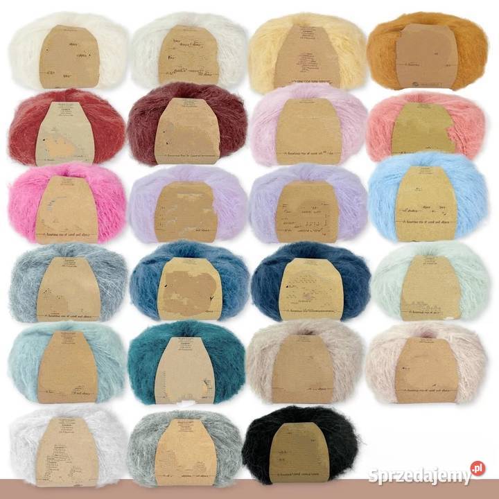 Komplet zimowy z delikatnej alpaki i merino