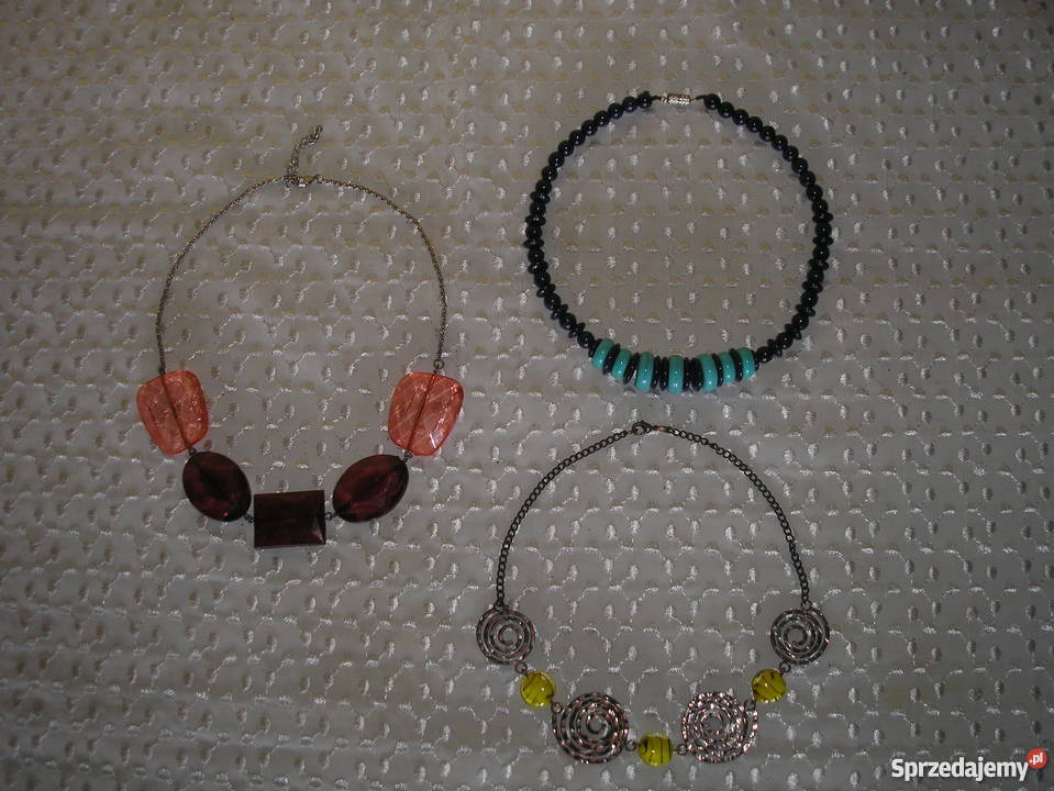 krótki naszyjnik Naszyjniki