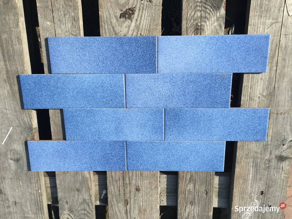 Terakota płytka niebieska blue 83x248 ANTICA Reguły