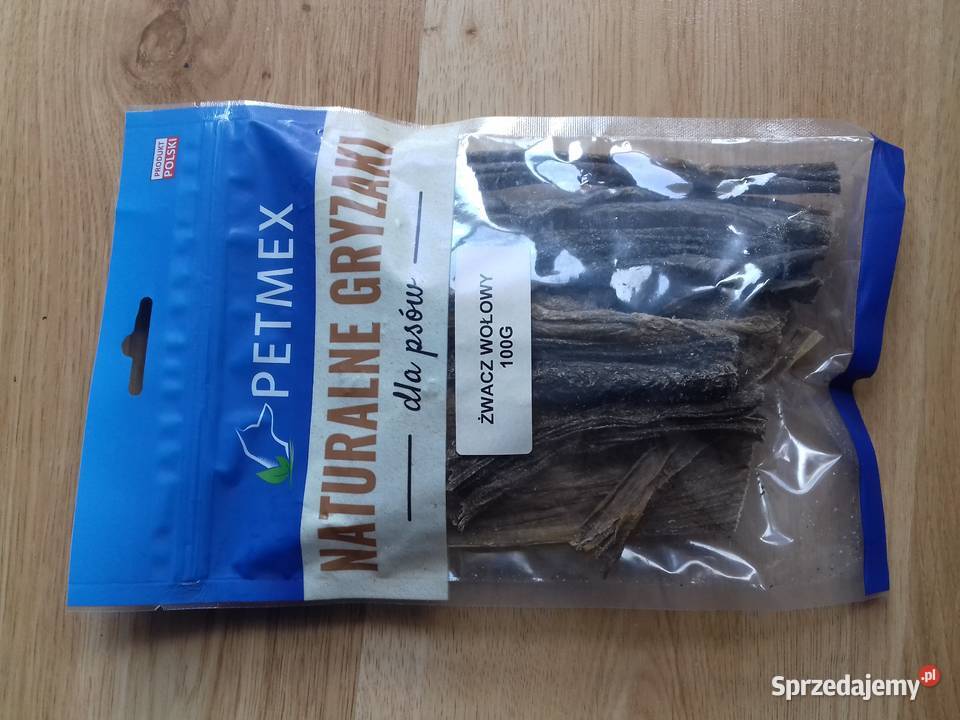 Petmex 100g Naturalne gryzaki psów żwacz wołowy sprzedam