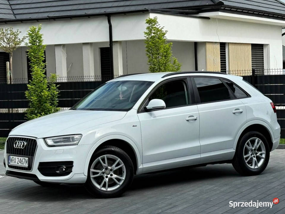 Audi Q3 20 TDi 140 6B Bi Xenon LEDY Navi biały Radom