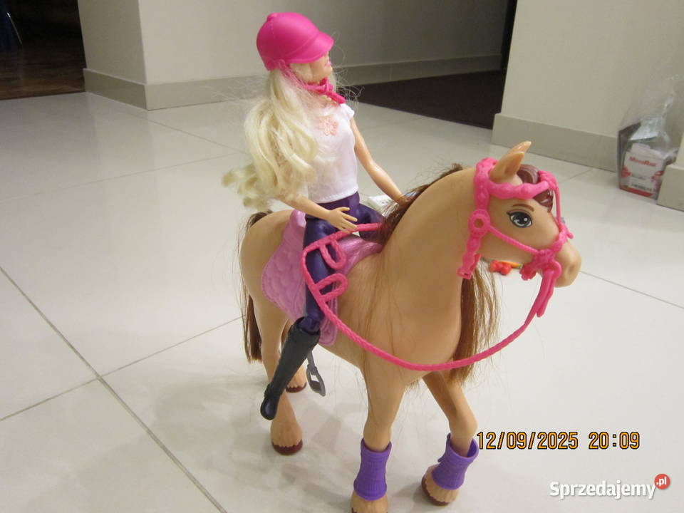 LALKA BARBIE MALIBU STAJNIA zestaw z serialu mazowieckie