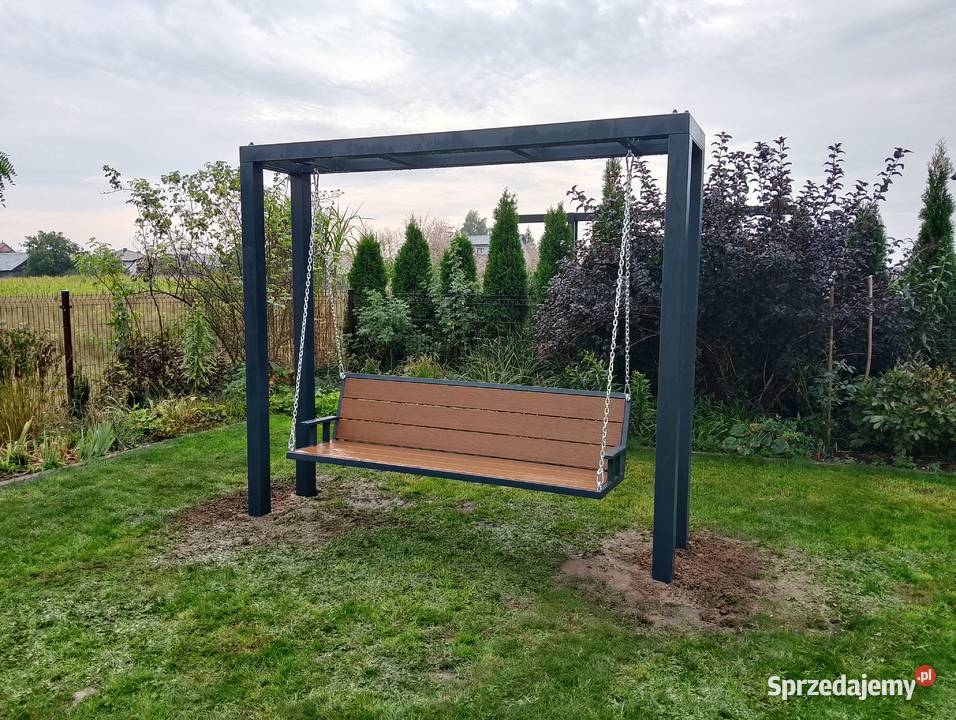 Nowoczesna huśtawka metalowa loft metal Lublin