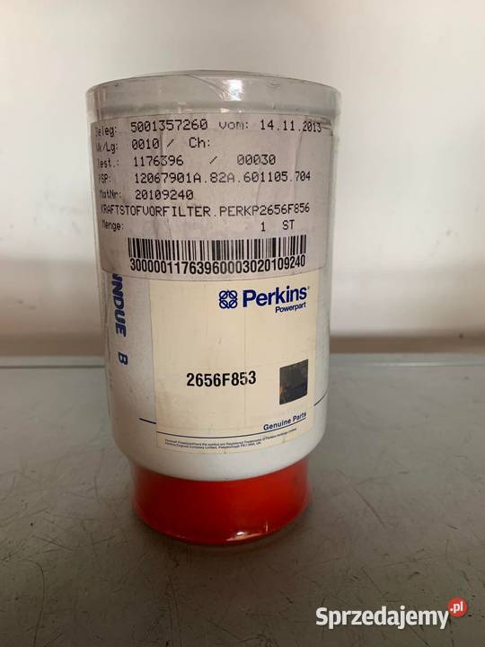 Perkins 2656F853 Filter element