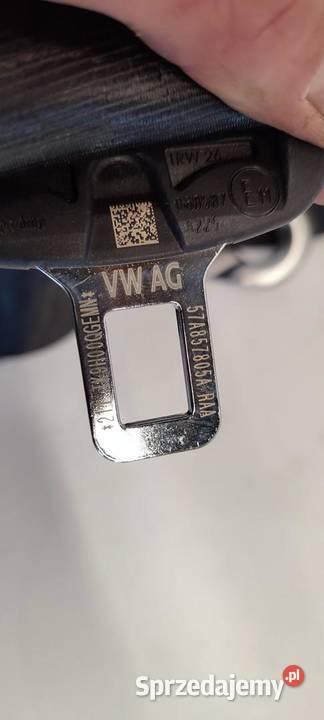 SKODA KAROQ PAS BEZPIECZEŃSTWA TYŁ 57A857805A osobowe