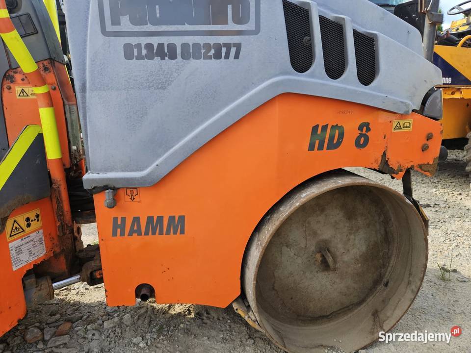 Hamm HAMM HD8 VV Walec budowlany drogowy 2016 Ropczyce