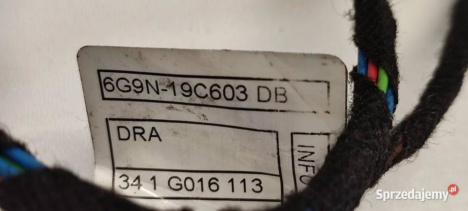 VOLVO V70 WIĄZKA WNĘTRZA KABINY 6G9N19C603DB