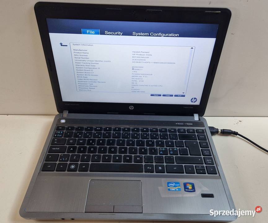 HP Probook 4340s i3 Warszawa