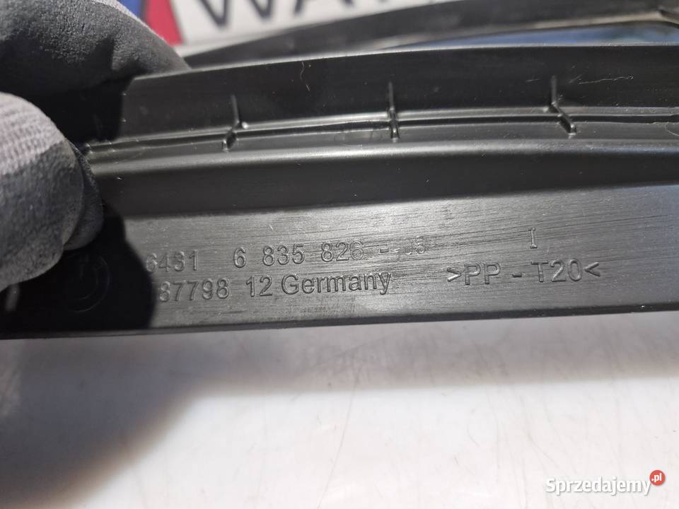 6835826 G20 G21 G29 OSŁONA RAMKA DOLOTU KANAŁU Przewody powietrza