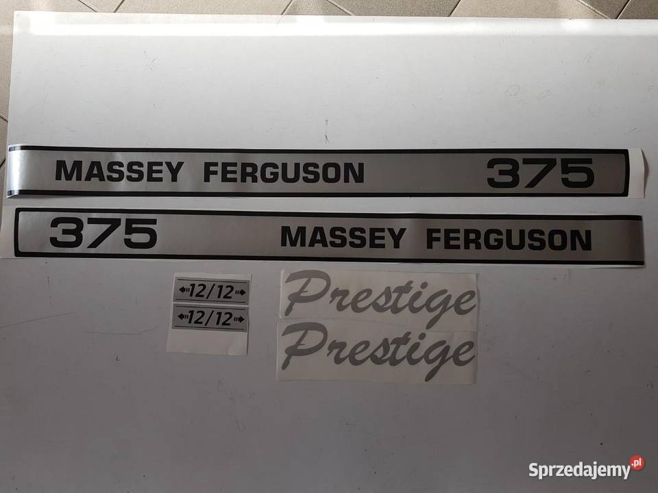 naklejki na traktor massey fergusson nieuszkodzony Wola Wiewiecka sprzedam