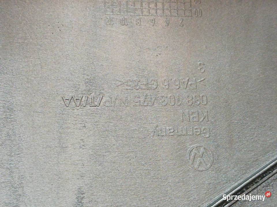 POKRYWA ZAWORÓW 038103469AJ 19 TDI VW Volkswagen Rok produkcji 2005