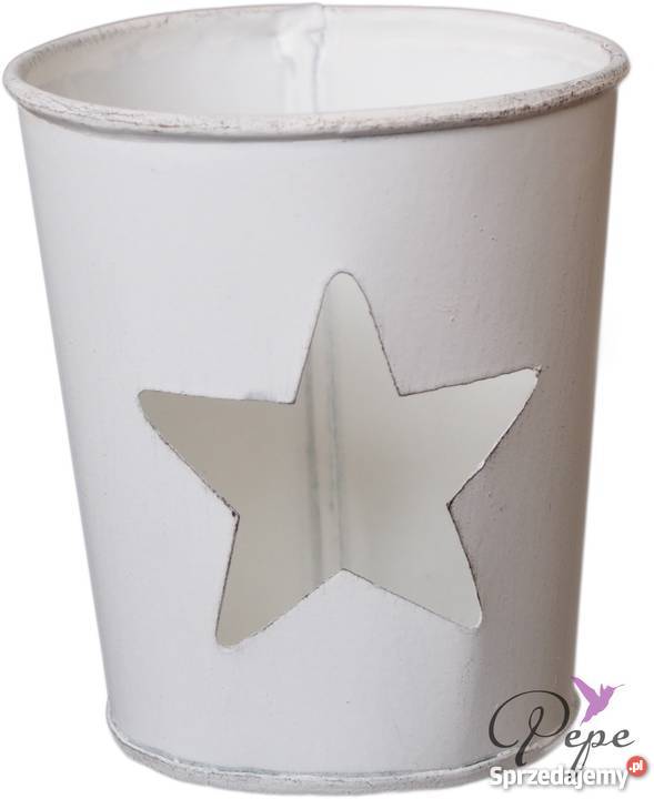 Świecznik metalowy Symbol Łódź sprzedam