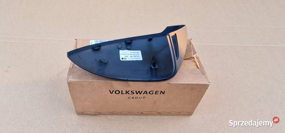 VW TOURAN 5T OSŁONA LUSTERKA PRAWA NOWA ORYGINAŁ Bieleń