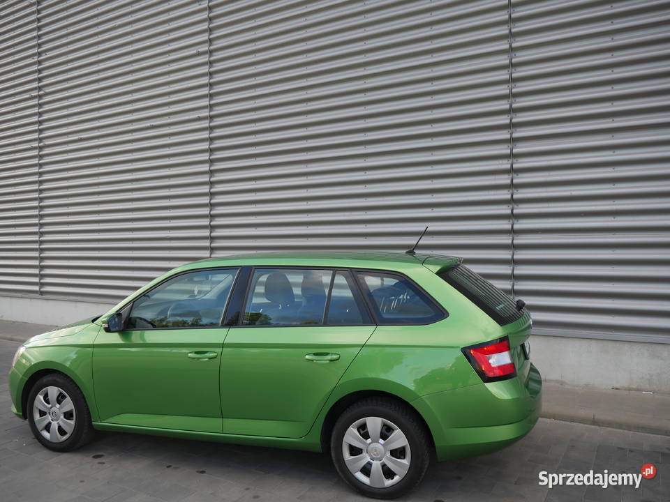 PIĘKNA Skoda FABIA III 14 TDI Zielone KOMBI Gostynin
