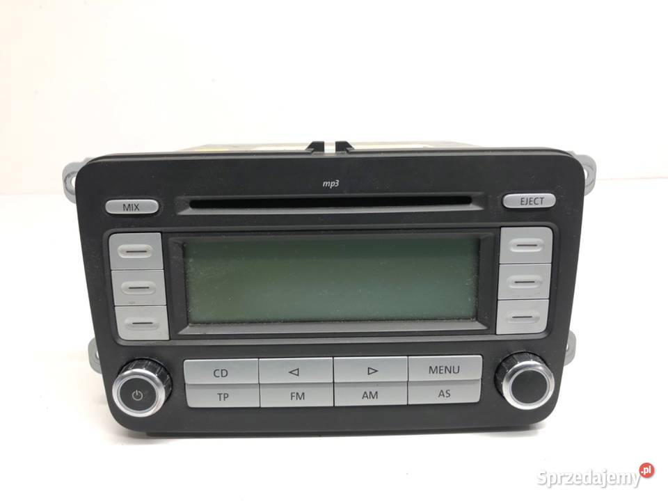 RADIO VW TOURAN 1K0035186AD 0310 ODTWARZACZ osobowe Sprzęt audio fabryczny