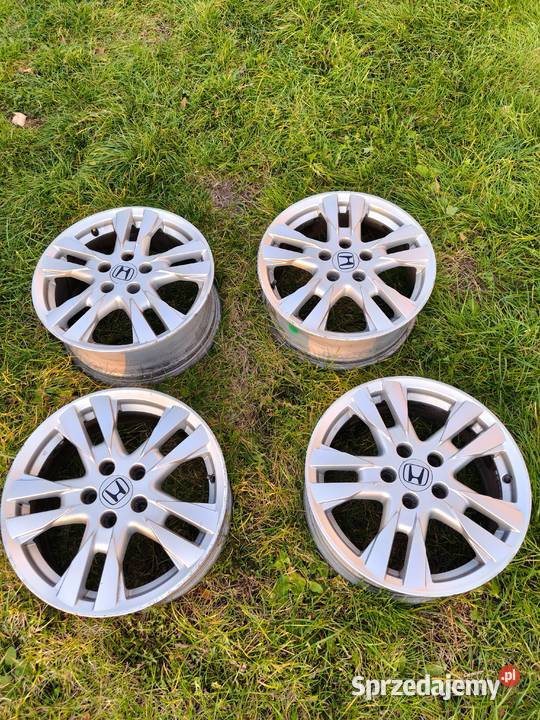 Oryginalne alufelgi Honda 17 5x1143 wersja sport Średnica 17" mazowieckie Płock
