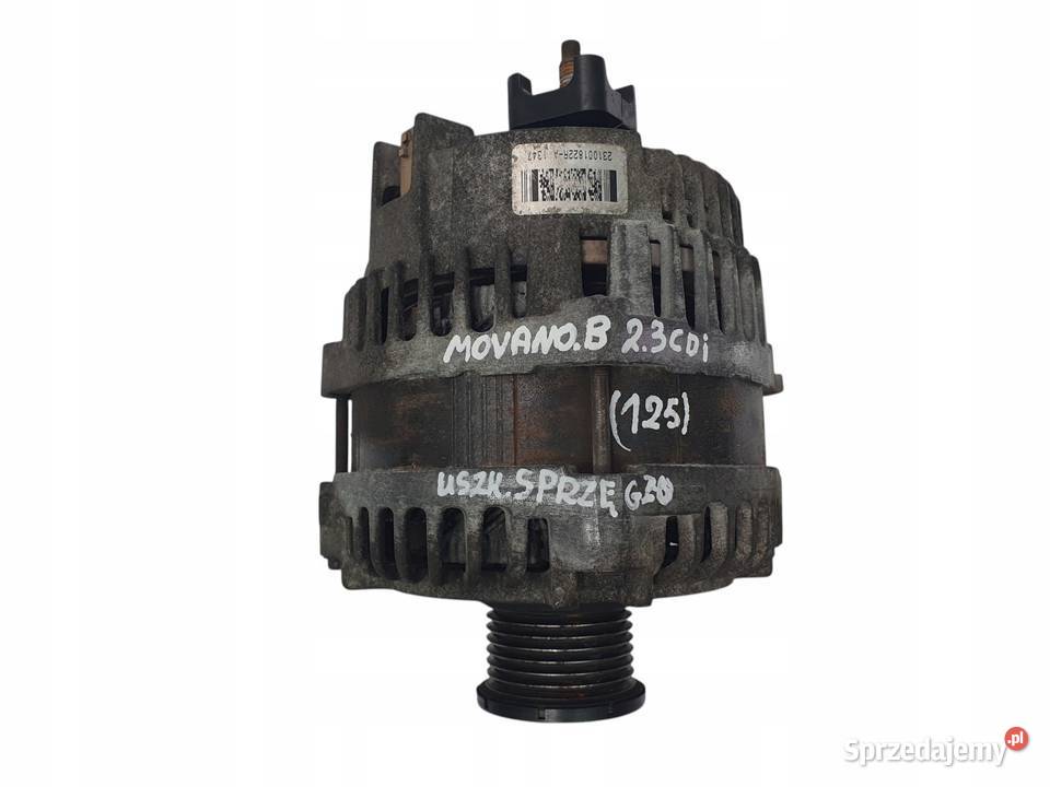 ALTERNATOR Renault Master III Movano B 23 dCi Układ elektryczny silnika Chełm sprzedam